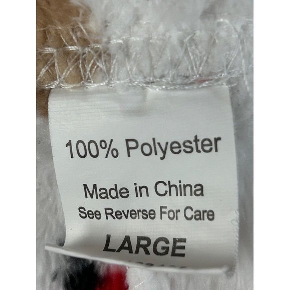 Large Unbranded Junior Women's Plush Reindeer Lounge Sleep Pants Fleece Christma - Picture 4 of 5